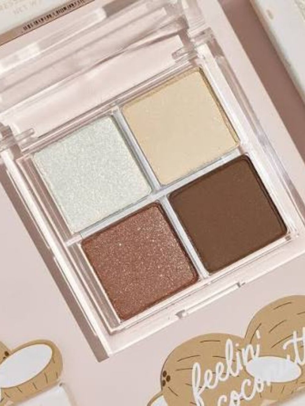 NEW *VAULTED* Colourpop Feeling Coconutty Quad palette